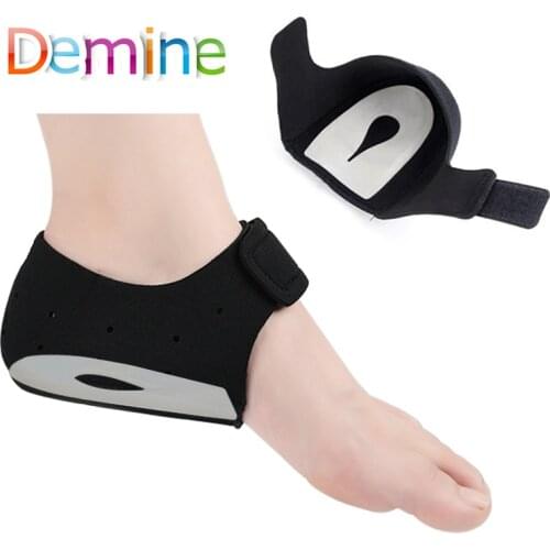 Silicone Gel Heel Pad for Plantar Fasciitis Spurs Cushion Shock Absorption Foot Skin Care Moisturising Shoe Insert Dropshipping