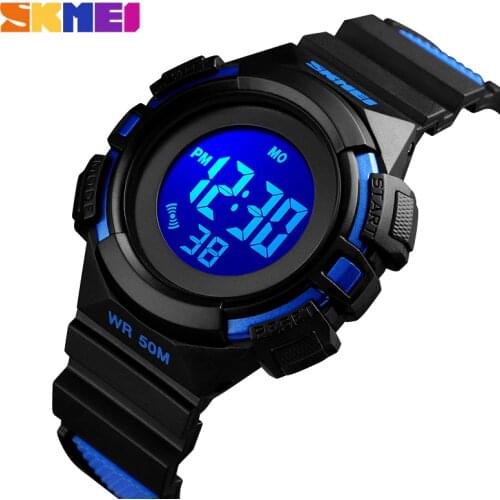 SKMEI New Fashion Outdoor Sport Kids Watch Luxury Waterproof Boy/girl LED Digital Electronic Children Wristwatches Montre Enfant