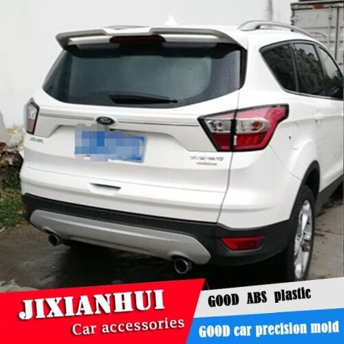 For Kuga Spoiler 2013-2018 Ford Escape STK Spoiler ABS plastic Material Car Rear Wing Color Rear Spoiler