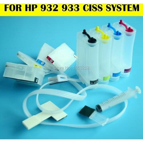 High Quality Ciss System For HP 932 933 With Tubo Tube HP932 933 Ciss System With ARC Chip