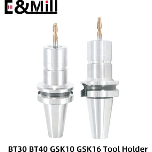 High Precision BT30 BT40 Tool Holder SK10 SK16 CNC Center Tool Holder High Precision BT SK Engraving Machine Spindle Tool Holder