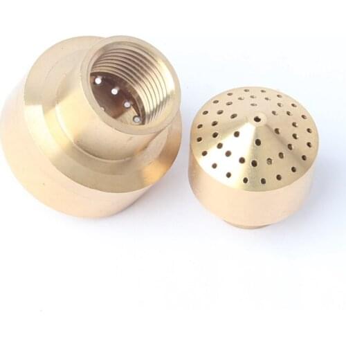 1/4" 1/2" 3/4" 1" 1 1/2" 2" Female Thread Fireworks Display Shape Copper Fountain Head Layer Flower Nozzle Park Night Waterscape