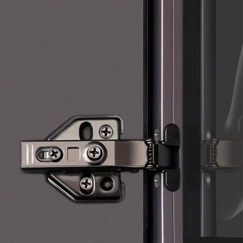 1pcs Hinge Metal Door Hydraulic Hinges Damper Buffer Soft Close For Cabinet Cupboard Furniture Connector Hardware Accessories