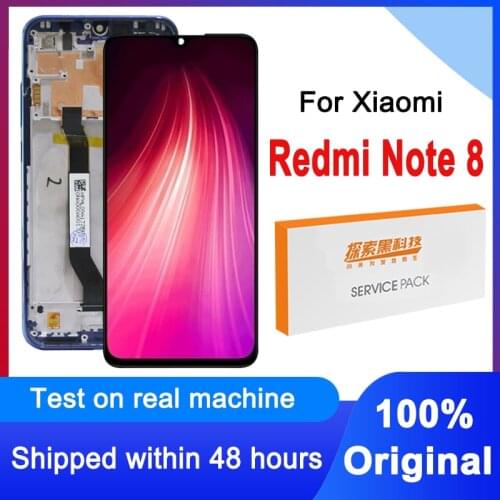 10 PCS Original Display Replacement For Xiaomi Redmi Note 8 LCD Display Touch Screen Digitizer Assembly For Redmi Note 8 Display