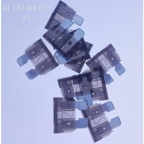 50pcs/lot Medium Car Fuse 2A Auto Car Motorcycle Automotive FUSES APM ATM 2A,Medium Blade Fuse