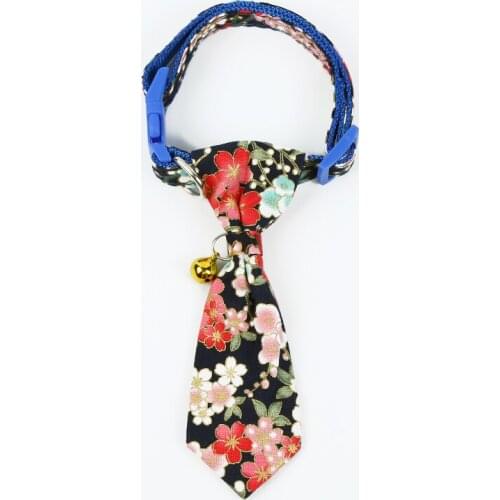 72 Pcs/lot Pet Simple and Fashion Decorative Costume for Dogs Cats Puppy Fashion Collar Tie with Flower Patterns