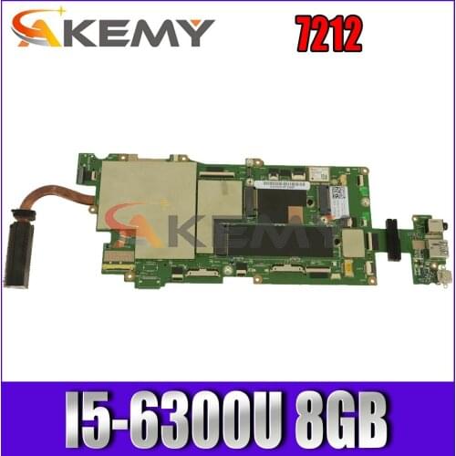 Akemy Brand New For Dell Latitude 7212 Motherboard I5-6300U 8GB TW-040Y7G 4PY7G Mainboard 100%Tested
