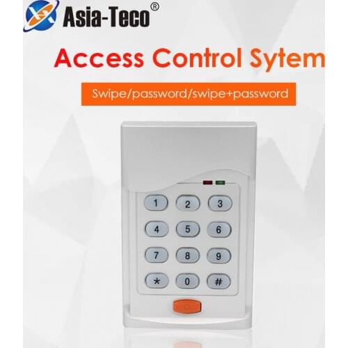 Standalone Access Controller 125KHZ RFID Card Reader Access Control Keypad WG26 Input Door Lock System 600users
