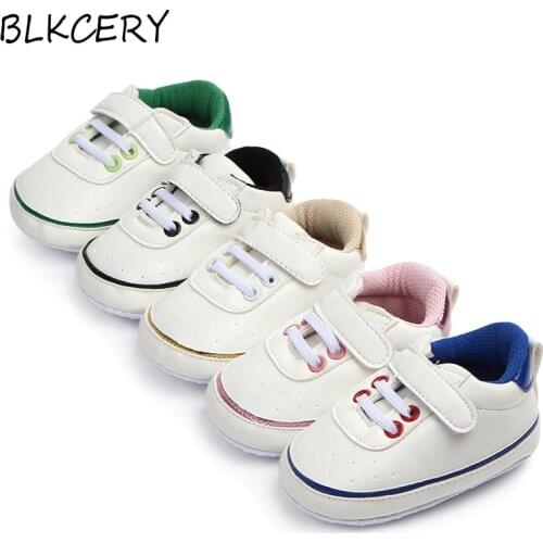 Brand Baby Sneakers Toddler Boy First Walkers Newborn Baby Girl Shoes infant footwear Fashion Leather Crib Shoes Tenis Infantil