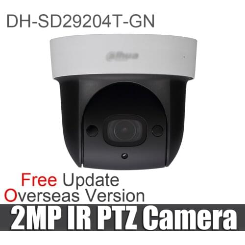 Dahua 2MP IR PTZ Dome IP Camera SD29204T-GN 4x optical zoom H.264 IR30m 1080p Network POE camera DH-SD29204T-GN original