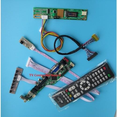 For QD15TL02 Rev.01 Mother Board Resolution Controller Board Module TV 1 lamps 15.4" 30pin AV VGA Digital Signal 1280X800