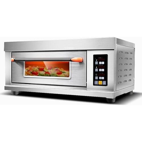 65L Electric/Gas Pizza Oven Stainless Steel Oven Baking Cookies Bread Oven Pizza Large Capacity Commercial Oven Machine
