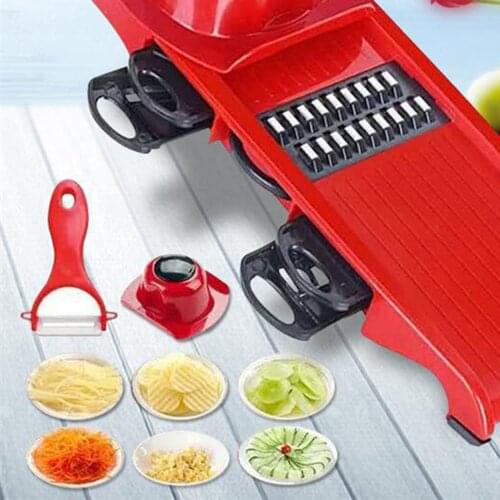 Multi-function Plastic Cutting Device Home Kitchen Artifact Cutting Potato Silk Vegetable Shredded Wire Slicer Grater
