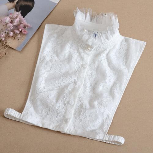 Fashion Women Stand Fake Flase Collars Decorative for Sweater Blouse Shirt Detachable Collar Clothes Accessories Nep Kraagie