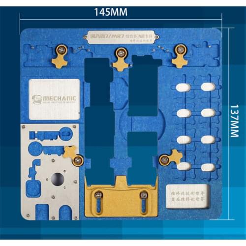 Circuit Board PCB Holder Jig Fixture Work Station for iPhone XR/8P/8/7P/7/6SP/6S/SE/6P/6/5S/5 Logic Board A7-A12 Chip Repair