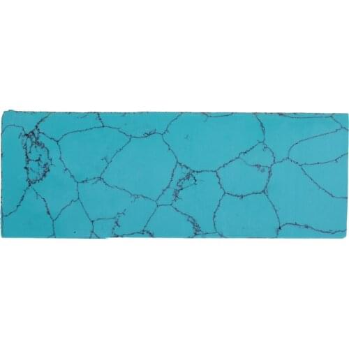 Musiclily Pro Man-Made Guitar Inlay Material Blank Sheet 95x35x2mm, Chrysocolla