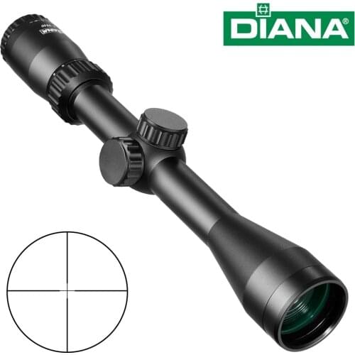 DIANA 3-9X40 Hunting Riflescope Duplex Reticle Tactical Cross Rifle Scope Sight for Hunting