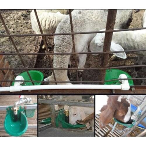 Sheep Water Bowl Drinking Tool Goat Feeder Animal Feeder Plastic Automatic Drinking Trough Livestock Supplies