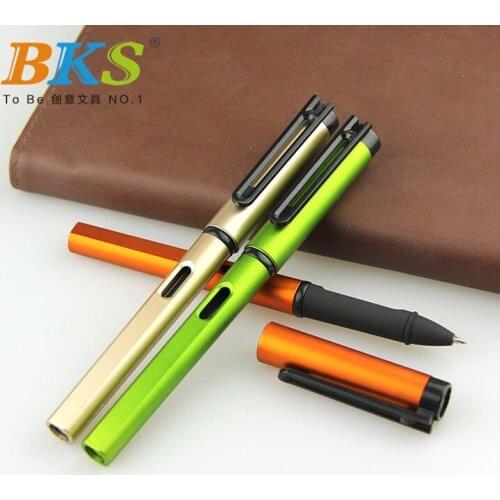 Custom logo Novelty colorful visible gel ink pen 100pcs/lot