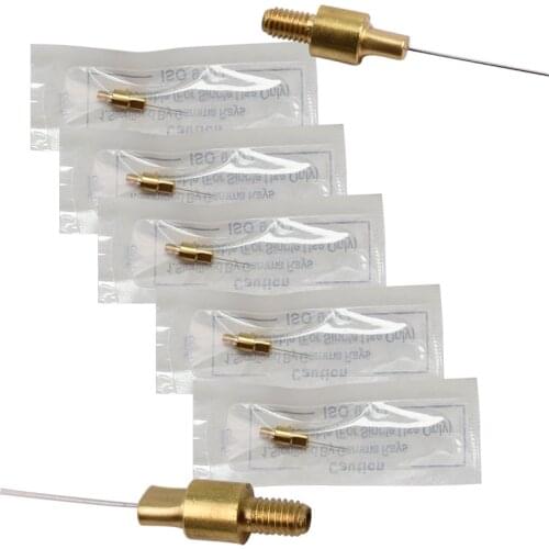 10pcs Copper Needles Laser Tag Tattoo Removal Replaceable Needles Skin Spots Plasma Pen Lifting Accessories Micro Removal Pen