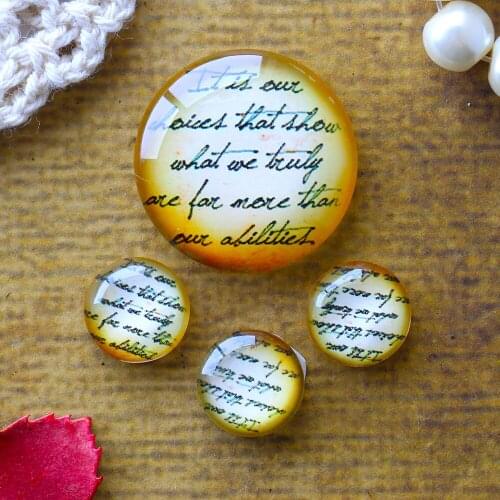 12mm 25mm 14mm 16mm 18mm 20mm Photo Glass Cabochons Round Cameo Set Handmade Settings Magic 07