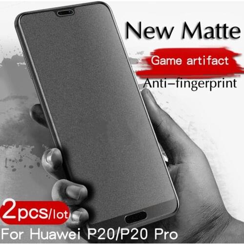 2Pcs/Lot Matte Tempered Glass For Huawei P20 Pro Lite Screen Protector For Huawei P20 Pro P20 lite Protective Film (4 Styles)
