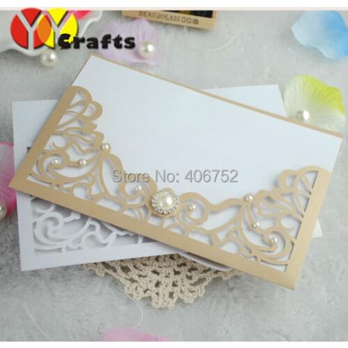 2018 silver color luxury custom various wedding invitation card models