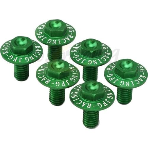 Moto Bike Shock Absorption Damping Mudguard Fork Guard Bolts For KX80 KX85 KX125 KX250 KX250F KX450F KLX450R KLX250 D-TRACKER