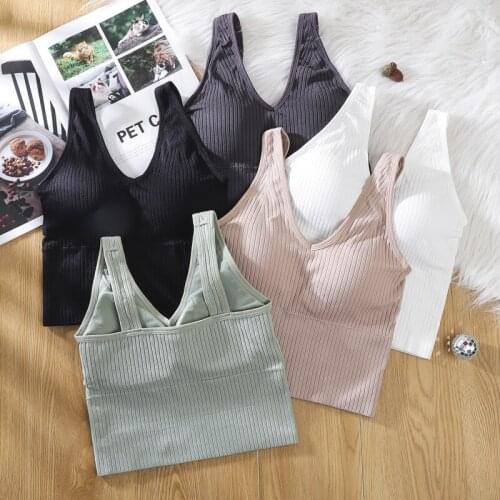 Sports comfort wireless bras for women Push Up Bralette Seamless Breathable Underwear Wire Free Beauty Back Pad Push Up Lingerie