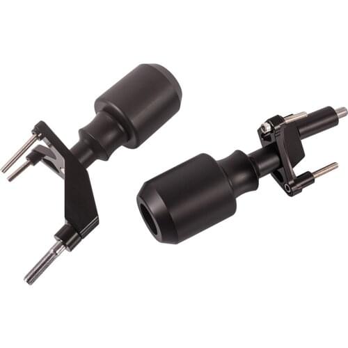 Black Motorcycle Frame Slider Set Crash Protectors Bobbins Fairing Guard for CBR650F/CB650F 2014-2018 for CBR650R/CB650R 19-2020