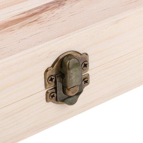 4 Slots Essential Oil Wooden Box Large Storage Case The Large One