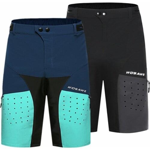 WOSAWE Breathable Cycling Pants Mountain Bike Mountaineering Road Bike Cycling Shorts Outdoor Leisure Pants Cycling Equipment