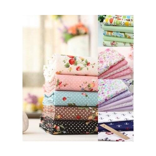 YY DIY 24x24cm 100% cotton fabric patchwork 25pcs+ 3pcs flower fabric home textile quilting graceful drop shipping
