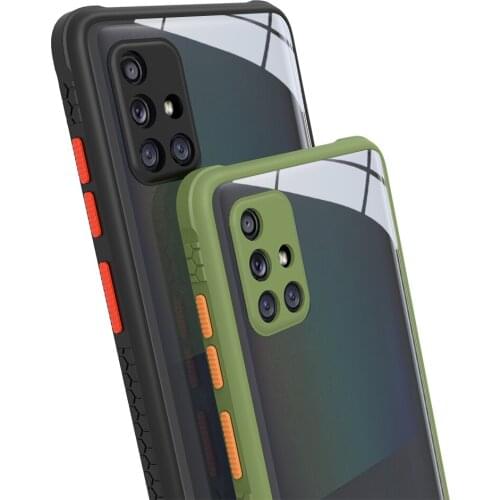 Wheels Crystal Shell for Samsung A71 A51 A31 A41 A21 A12 A11 A01 Luxury Precision Hole Tyre Texture Shockproof Clear Back Cover