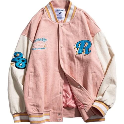 American Baseball Uniform Spring Autumn Flight Jacket Mens Couple Korean Tide Brand Casual Streetwear Sport Clothes 2021 New