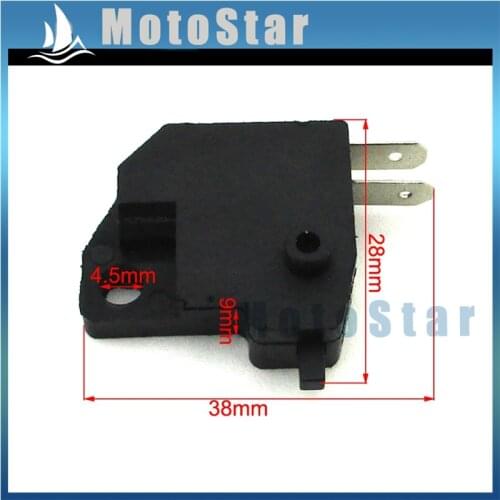 Motorcycle Right Front Brake Master Cylinder Stop Light Handle Switch For ATV Quad 4 Wheeler Pit Dirt Motor Bike Motocross