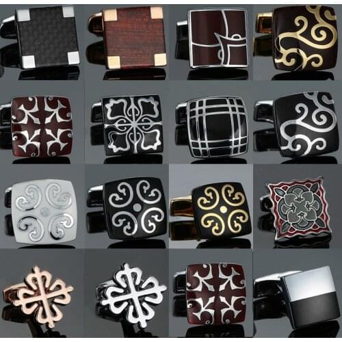 High quality mens wedding Cufflinks new fashion rose gold Chinese knot Cufflinks mens shirt badge pin birthday party gift