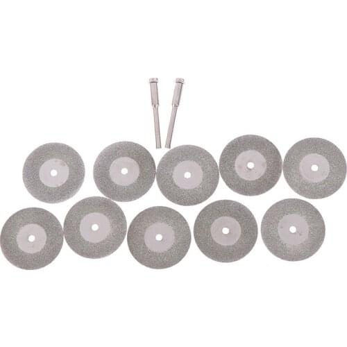 1 Set 30mm/22mm Diamond Cutting Discs Kits Mini Diamond Saw For Drill Fit Rotary Tool