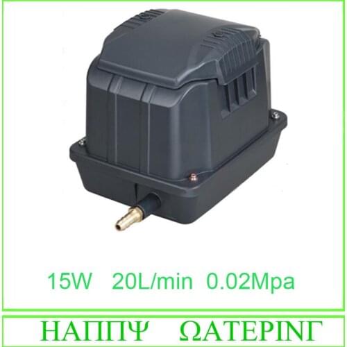 Portable 220V 15W Oxygen Pump Electric Oxygenator Air Pump Fish Tank 20L/MlIN Air Flow