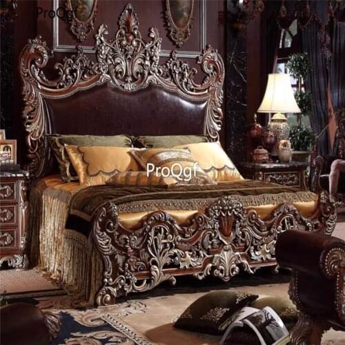 Prodgf 1Pcs A Set ins Castle European it is Bedroom Bed