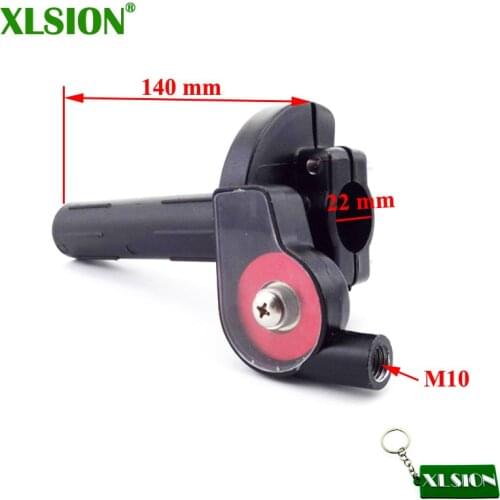 XLSION Visible Plastic Throttle 1/4 Pitbike QuarterTurn Twist Throttle For Pit Dirt Bike Motocross Motobikes