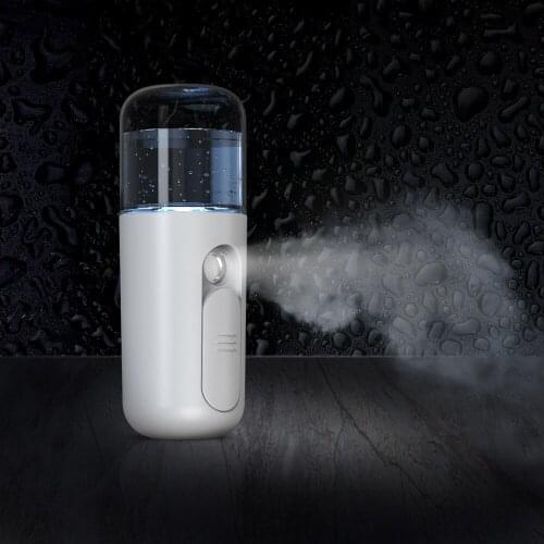 Nano Mist Facial Sprayer USB Humidifier Rechargeable Nebulizer Face Steamer Moisturizing Beauty Instruments Face Skin Care Tools
