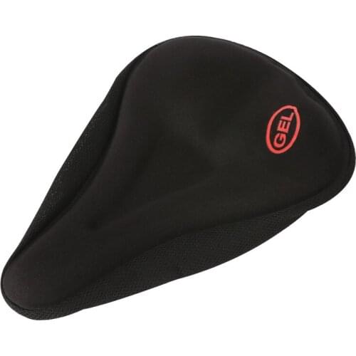 Wider Bicycle Silicone Cushion Soft Pad Bike Silica Gel Seat Saddle Cover Solid And Reliable Bicycle Accessories