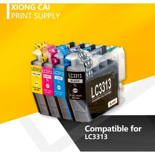 Compatible for LC3313 LC 3313XL Compatible ink Catridge For Brother MFC-J491DW MFC-J497DW MFC-J690DW MFC-J895DW printer