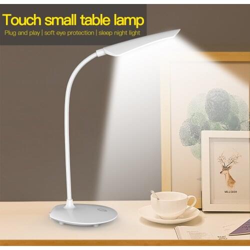3 Modes USB Rechargeable Power 16 Leds Table lamp Reading Book Ring LED Desk Lamp for Dorm Desktop Bedside