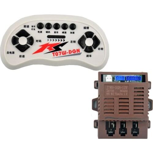T07W-DGN remote controller for childrens electric vehicle J7WH-DGN-2G4-12V childrens car receiver controller board