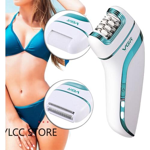 3 In 1 Rechargeable Epilator Women Facial Hair Remover Chin Female Epilator Face Depilation Leg Body Shaver Callus Remover Lady