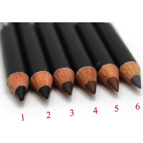 2018 Pincel Maquiagem Real Makeup Brushes Sobrancelha Beauty Cosmetic Auto Eyebrow Pencil Waterproof Shading Coffee