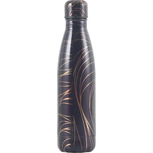 500ml Aurora series water bottles 304 stainless steel vacuum flask sports water bottle cold preservation cola cup thermos mug