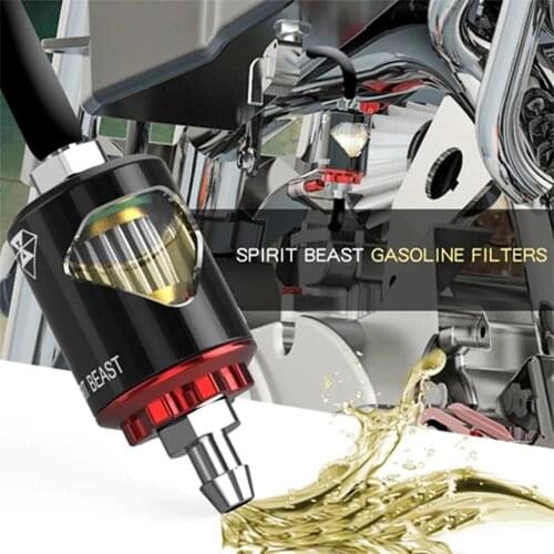 Motorcycle Gasoline Filter Strong Magnetic Filter Motorcycle Refit Accessory Decorative Gasoline Filter